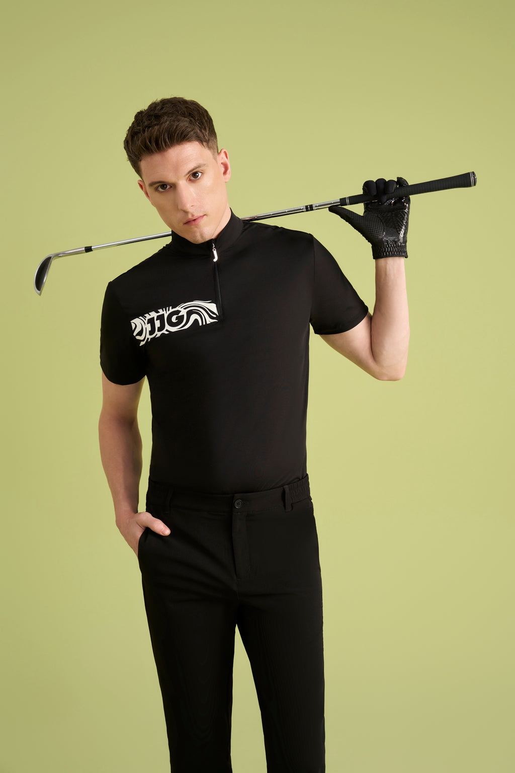 Men Mable Black Shirt