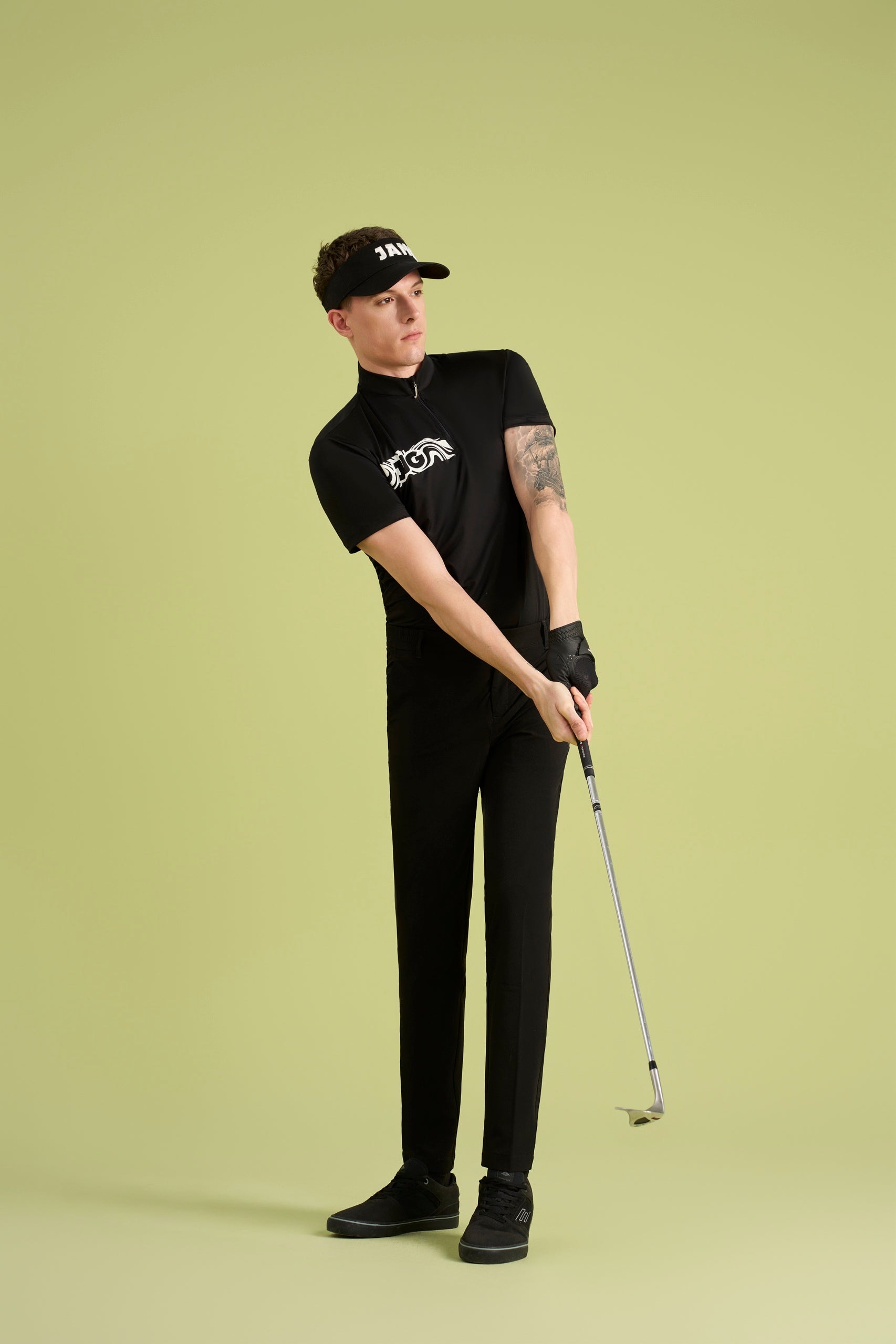 Men Mable Black Shirt