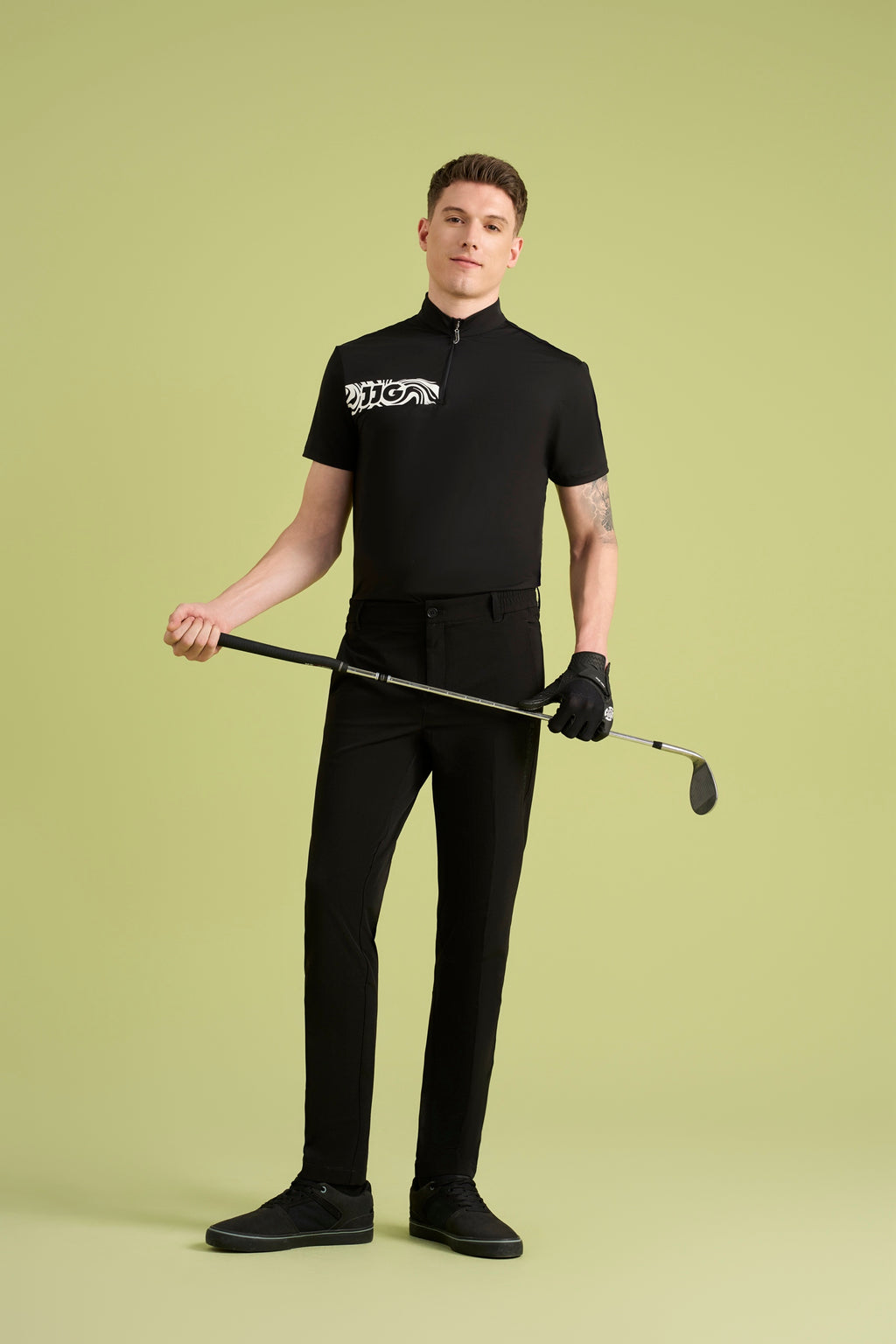 Men Mable Black Shirt