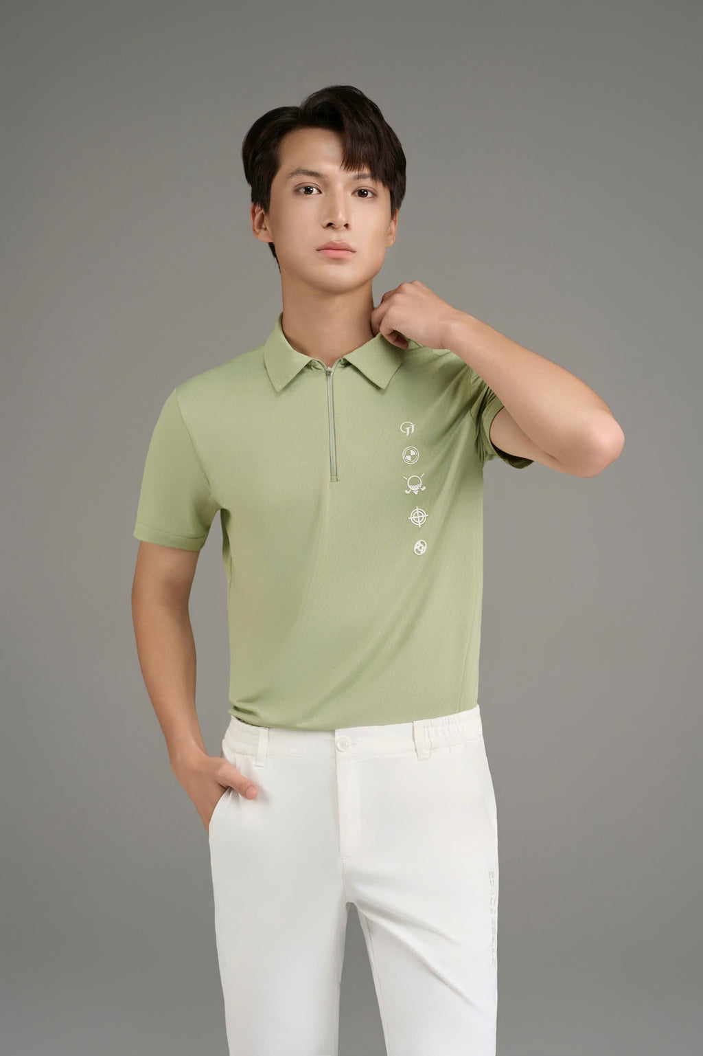 Moonshot Men polo_Green