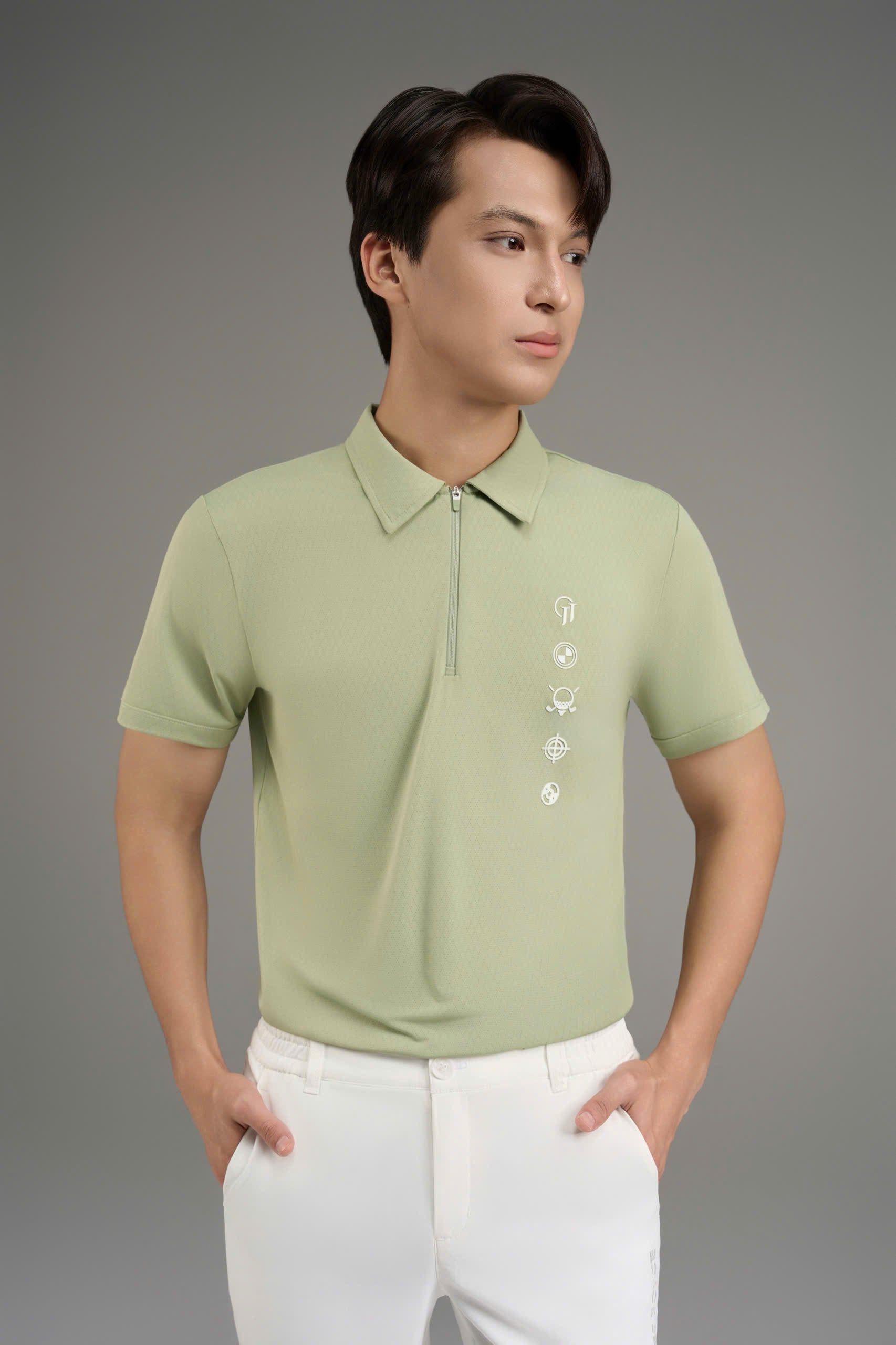 Moonshot Men polo_Green