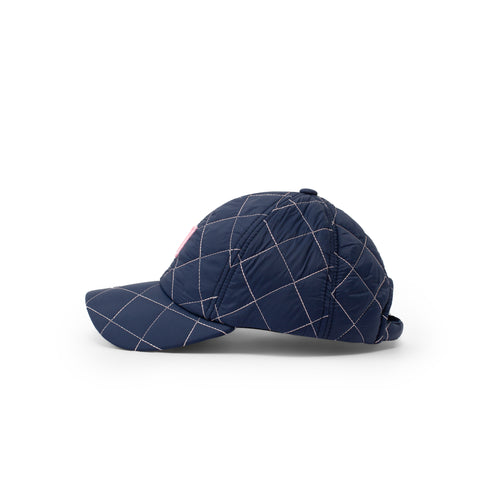 Navy & Blush Hat
