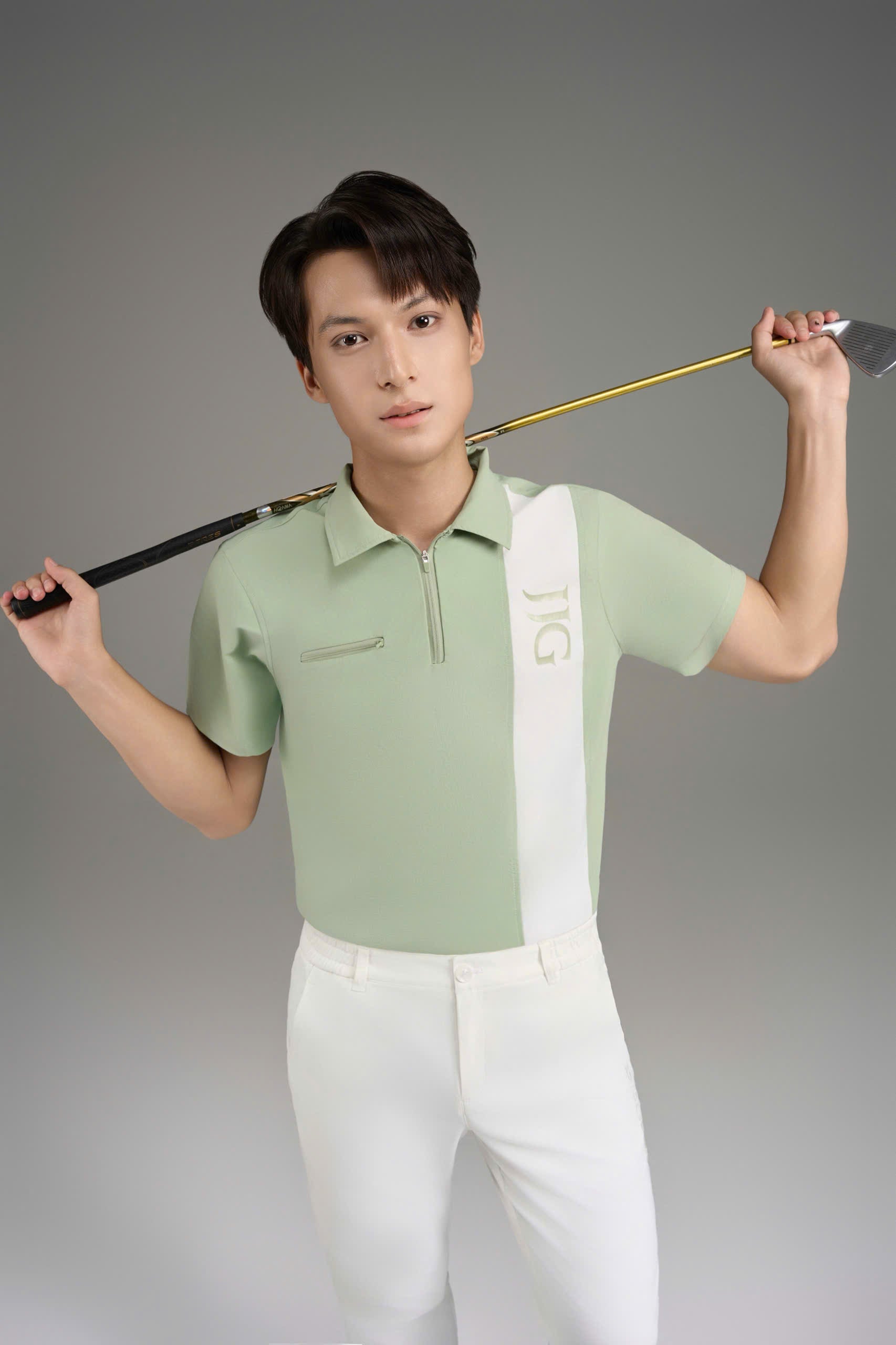 Orbit men polo_Matcha