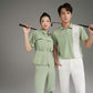 Peplum Sporty Blouse_Matcha