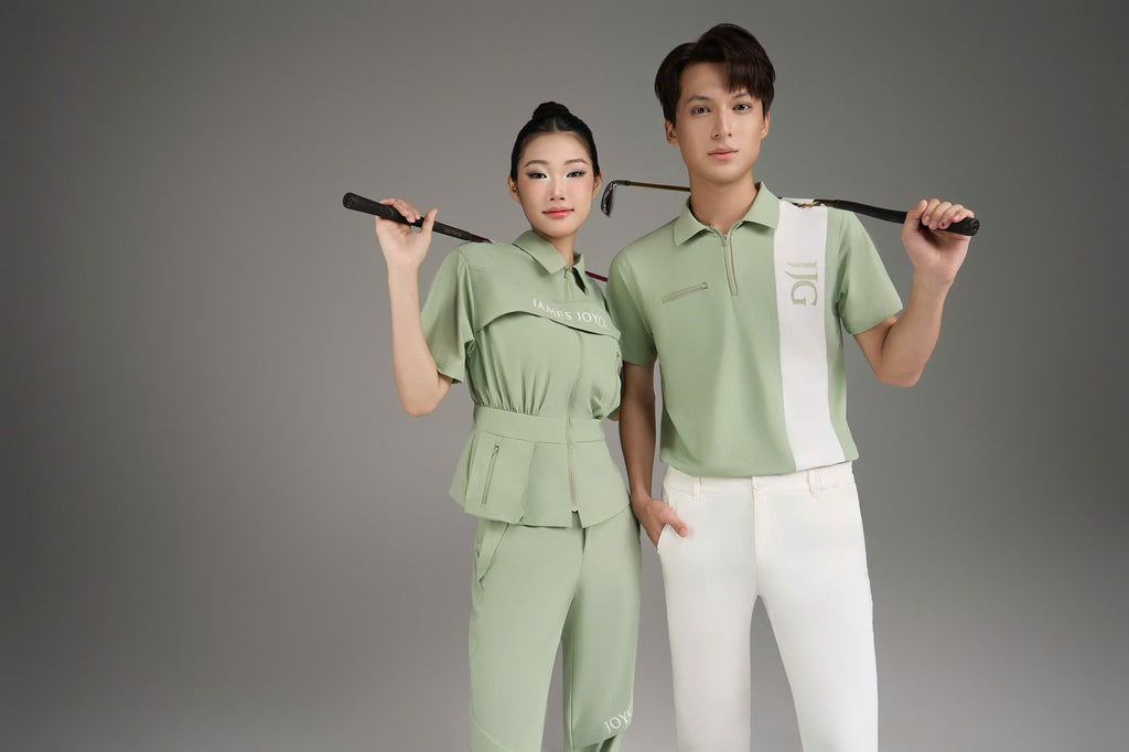 Peplum Sporty Blouse_Matcha