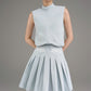 Silver Motion Dress_Midnight Blue