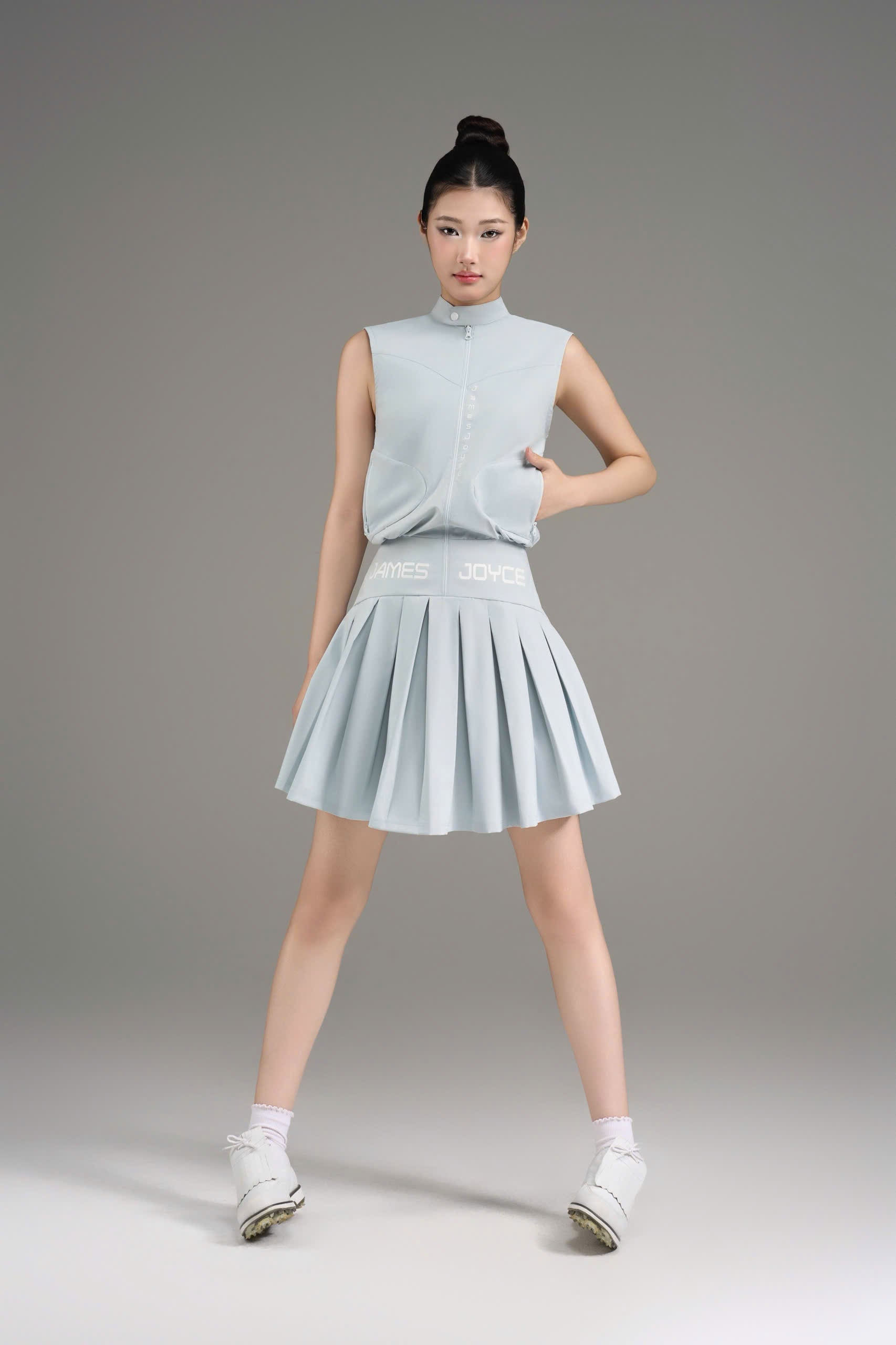Silver Motion Dress_White