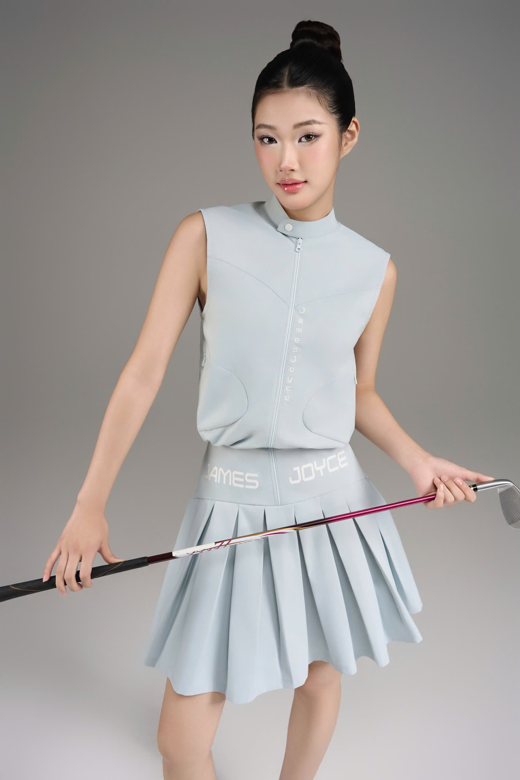 Silver Motion Dress_Midnight Blue