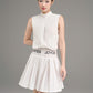 Silver Motion Dress_White