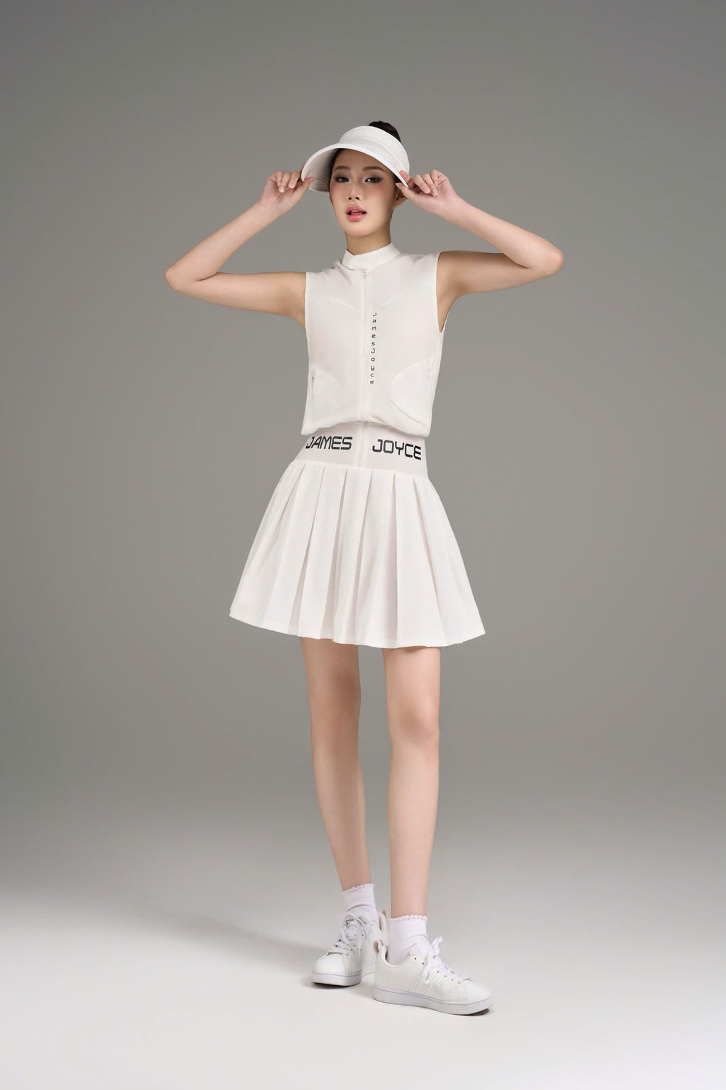 Silver Motion Dress_White