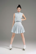 Silver Motion Dress_Midnight Blue