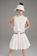 Silver Motion Dress_White