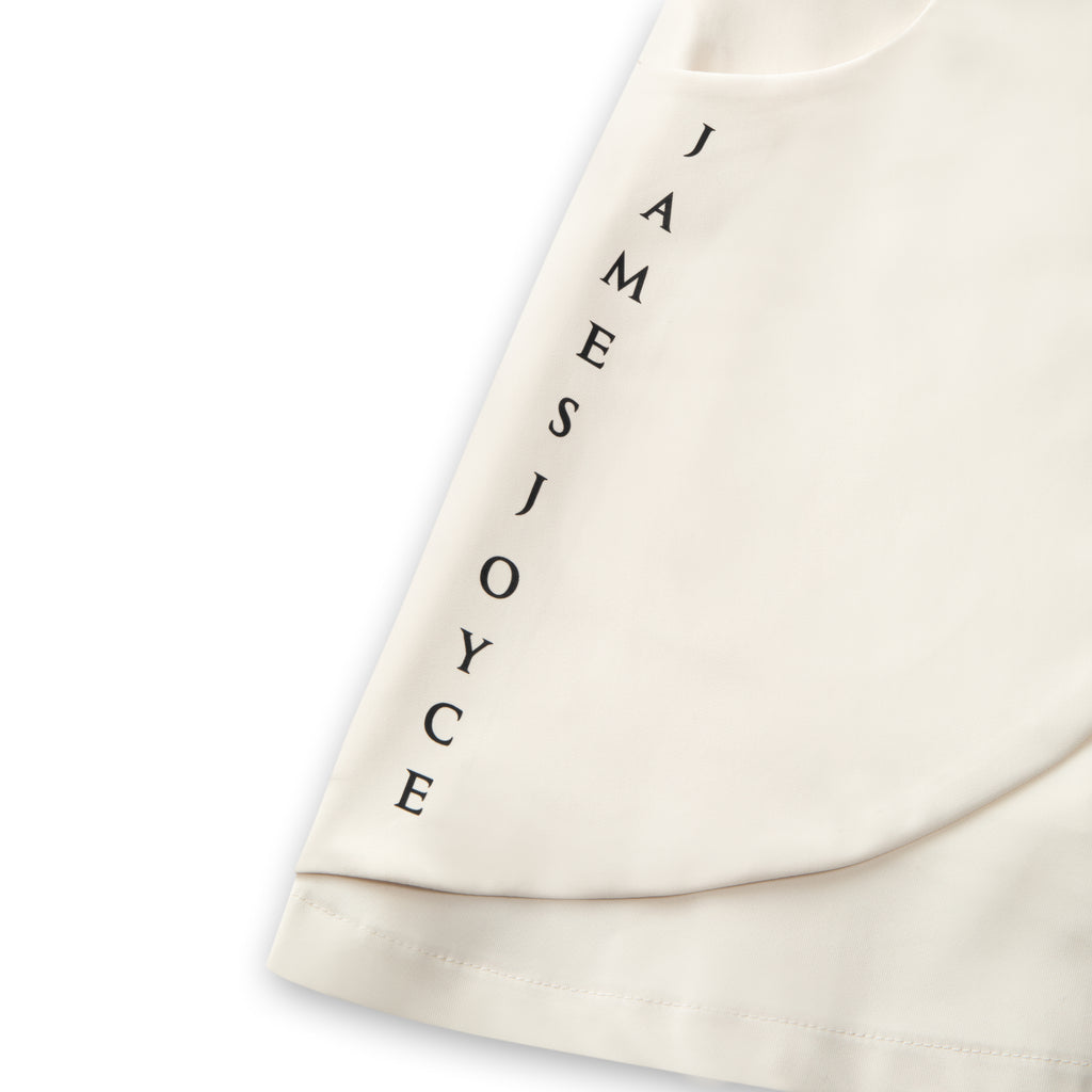 Slant Pleated skirt_Beige