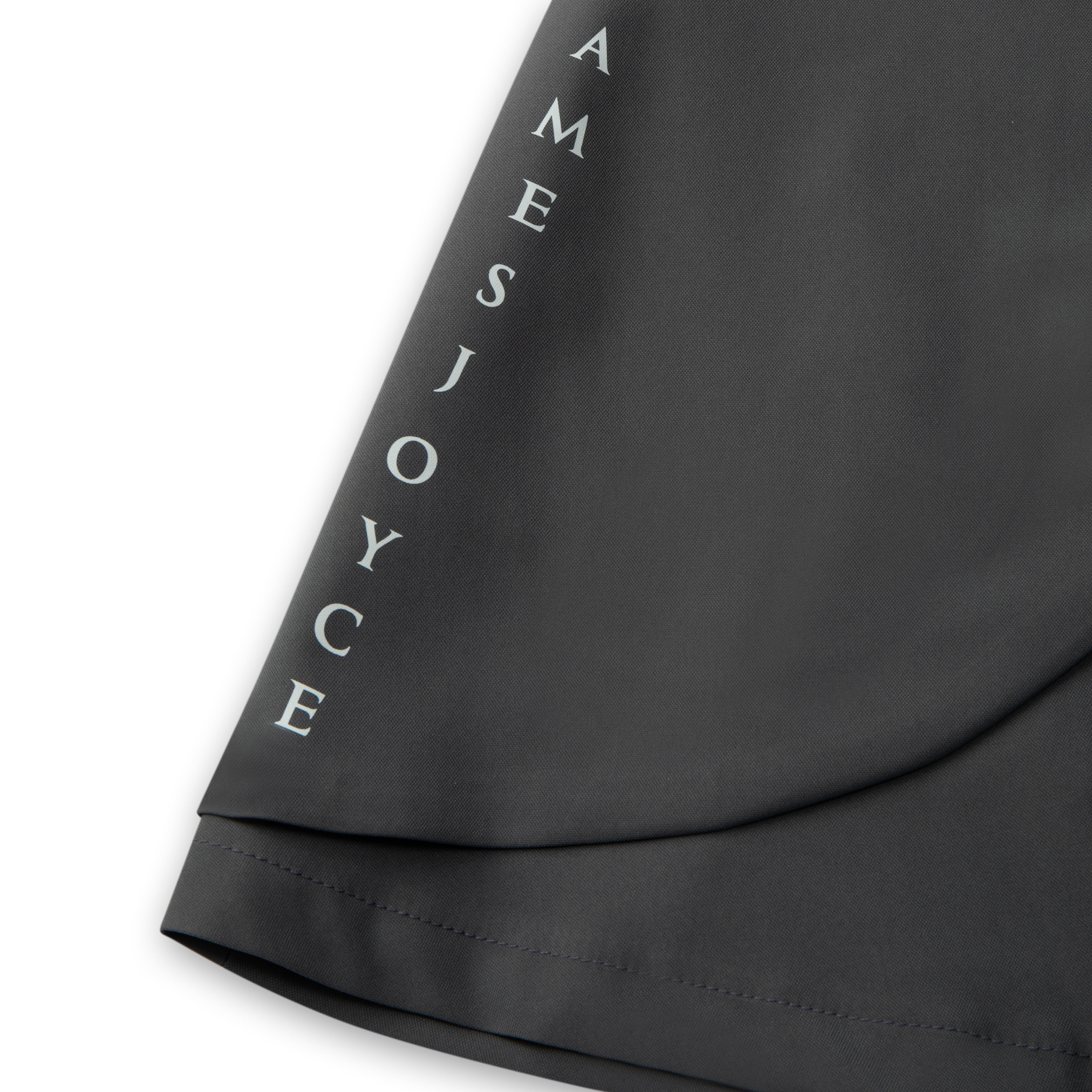 Slant Pleated skirt_Gray