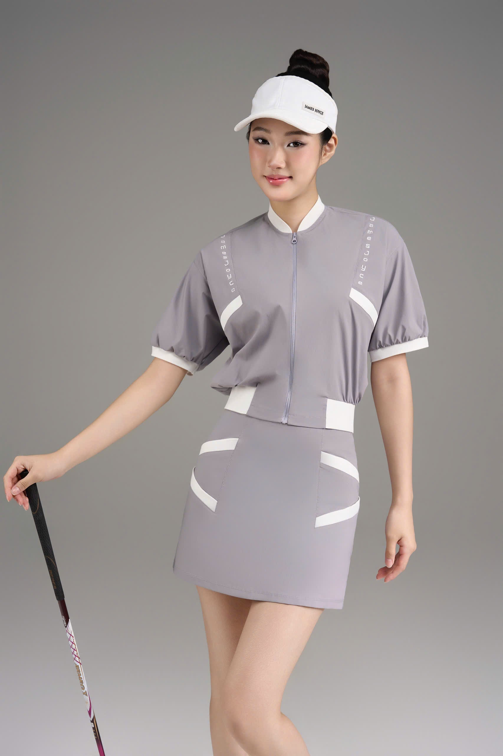 Swing Petal Skirt_Grey