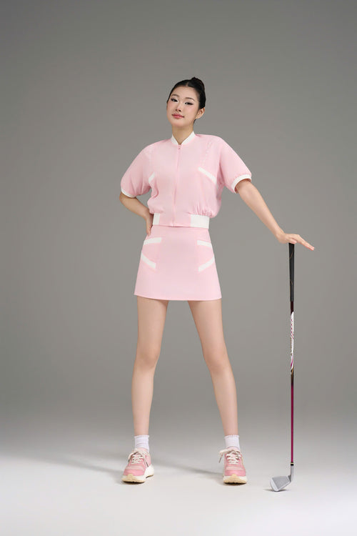 Swing Petal Skirt_Pink