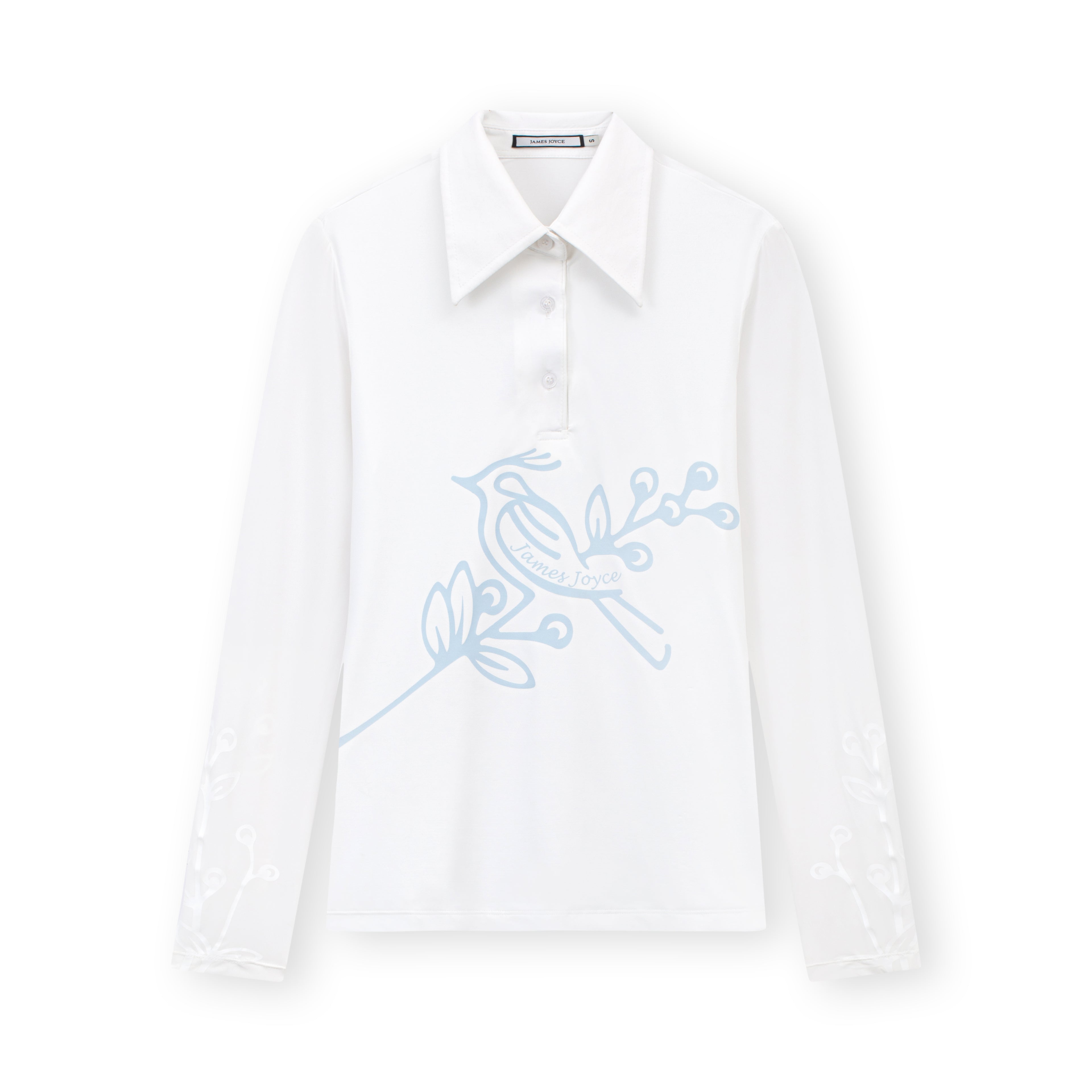 Women Blue Birdie Shirt