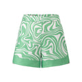 Women Mable Avocado Green Shorts