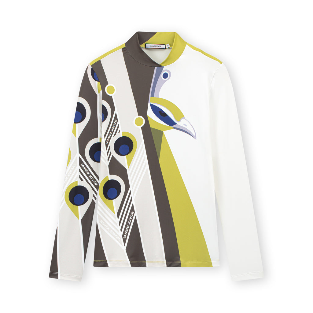 Women Peacock Print Shirt