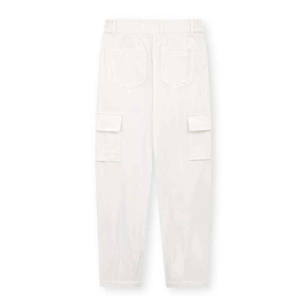 Women White Baggy Pants