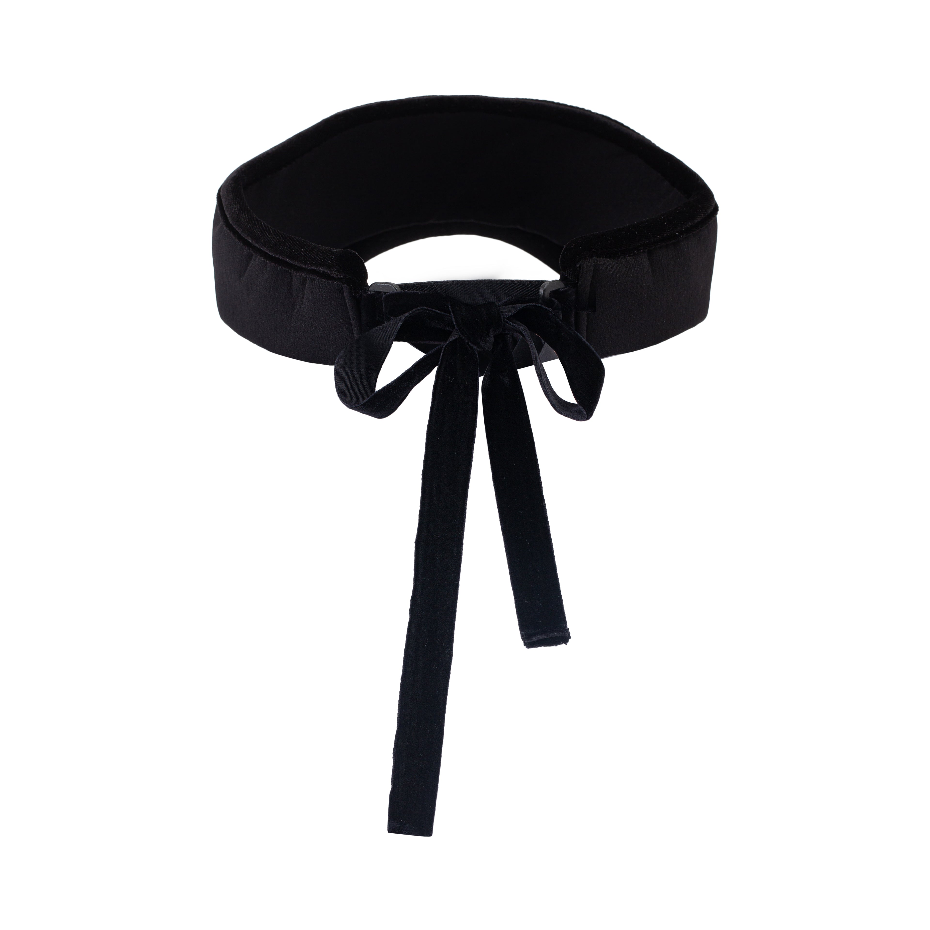 Women Black Velvet Hat