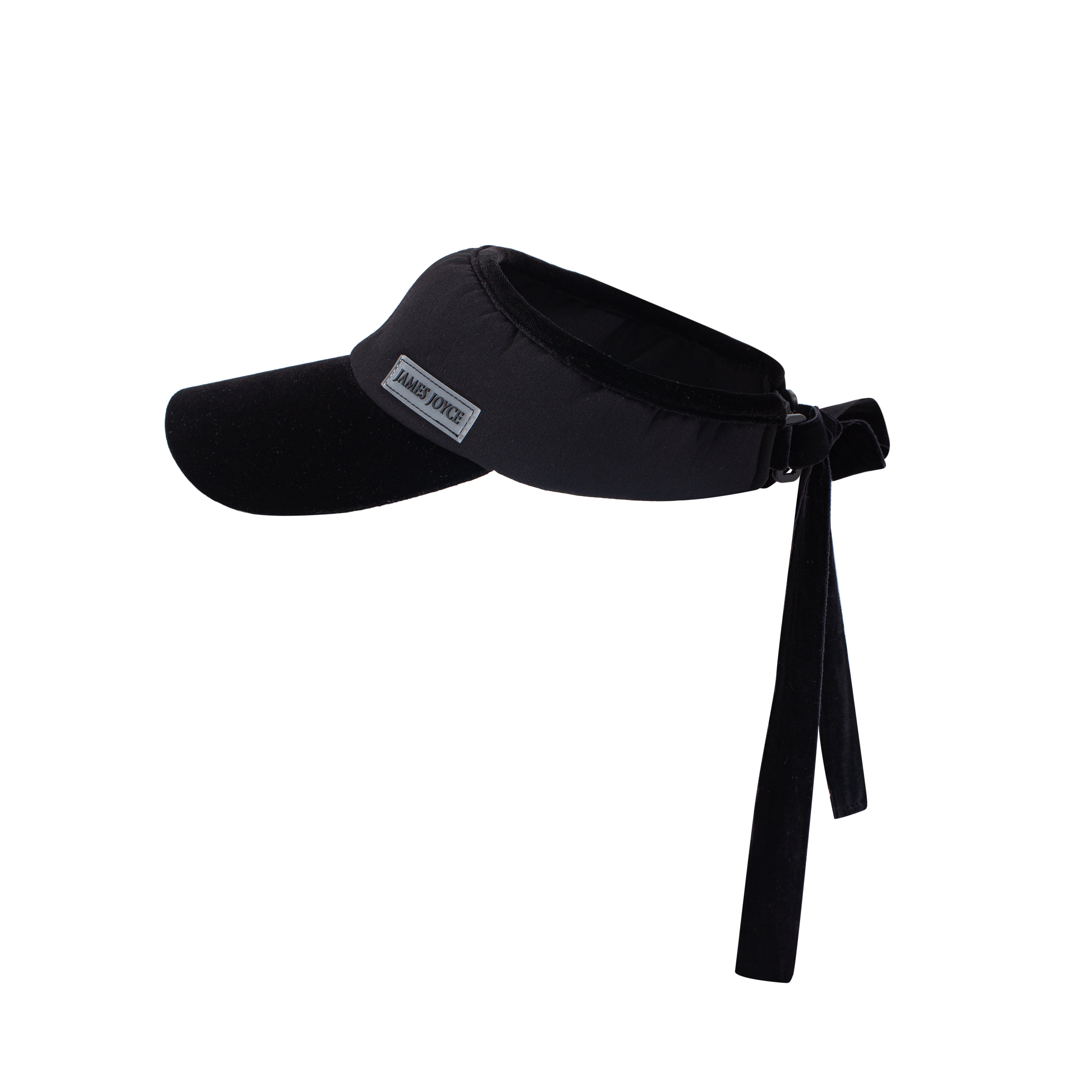Women Black Velvet Hat