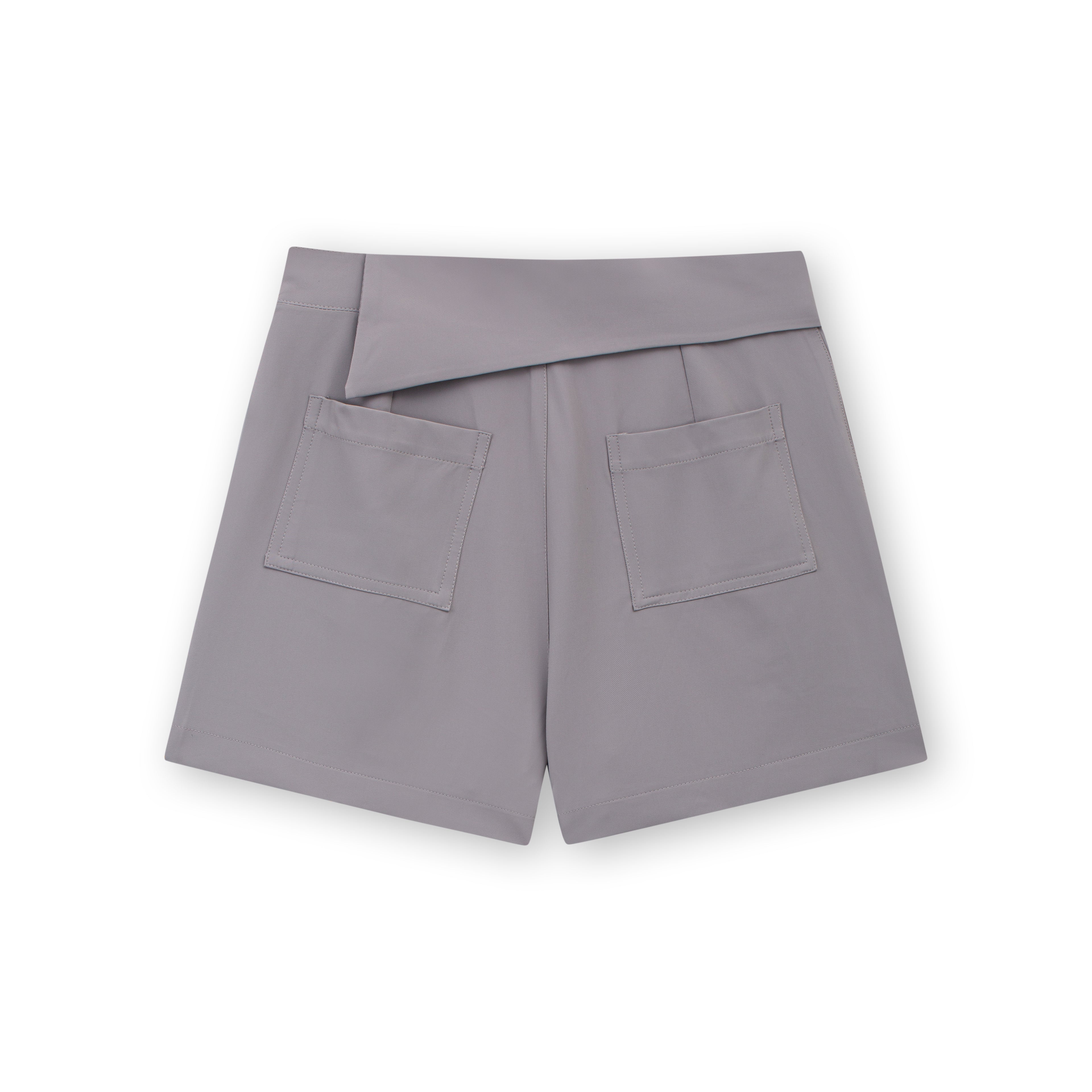 Women Embroidered Grey Skort