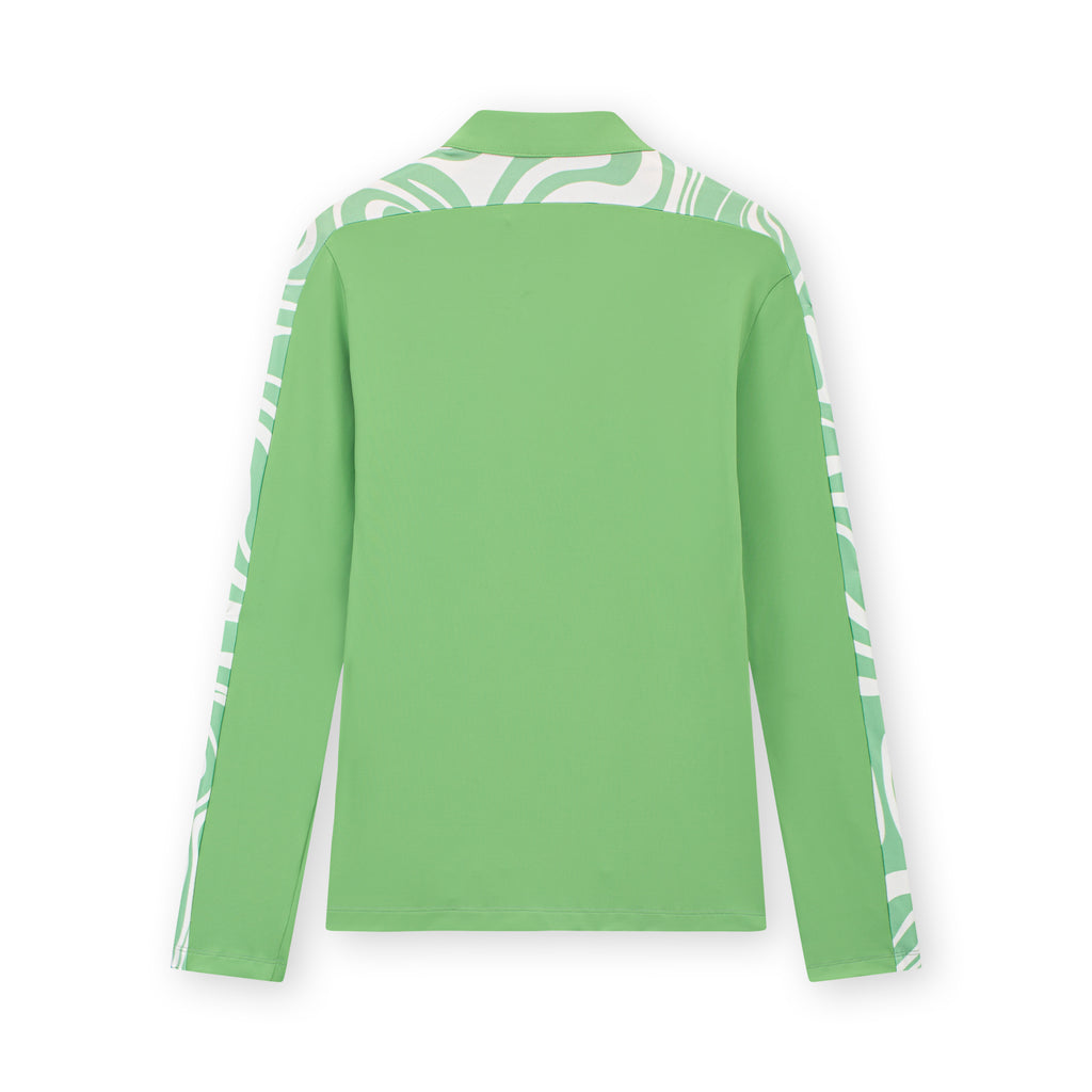 [Set Special]Women Mable Avocado Green Shirt & Women Mable Avocado Green Shorts & Hat