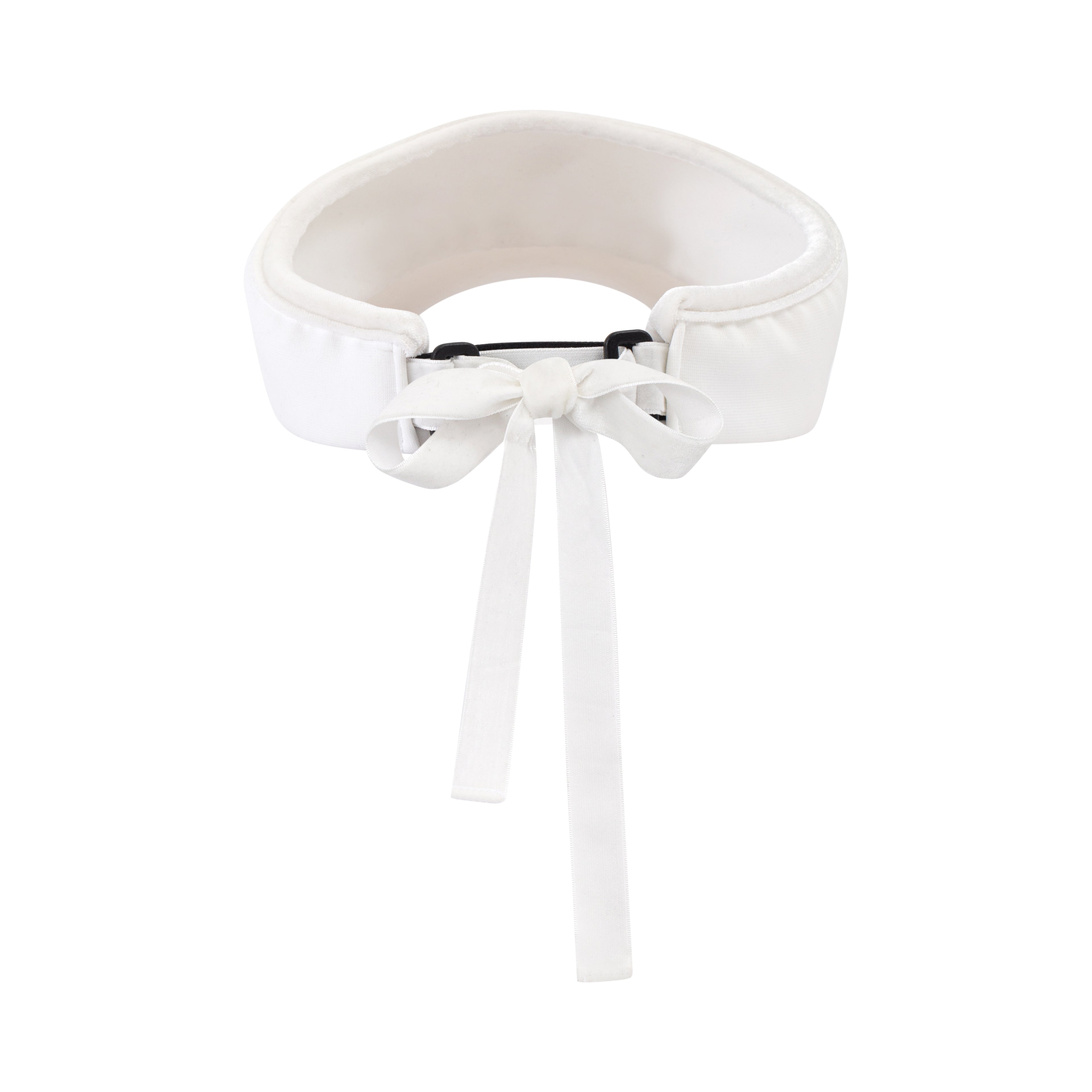 Women White Velvet Hat