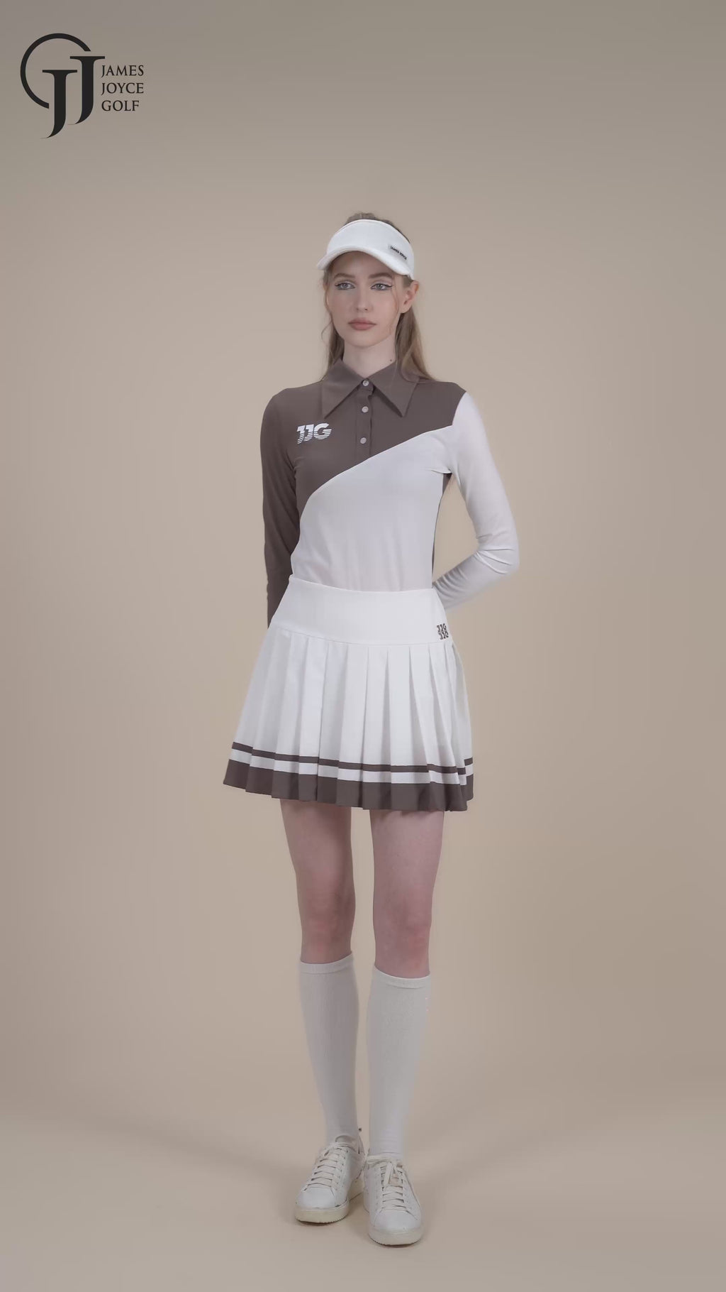 【套装特价】女款棕白