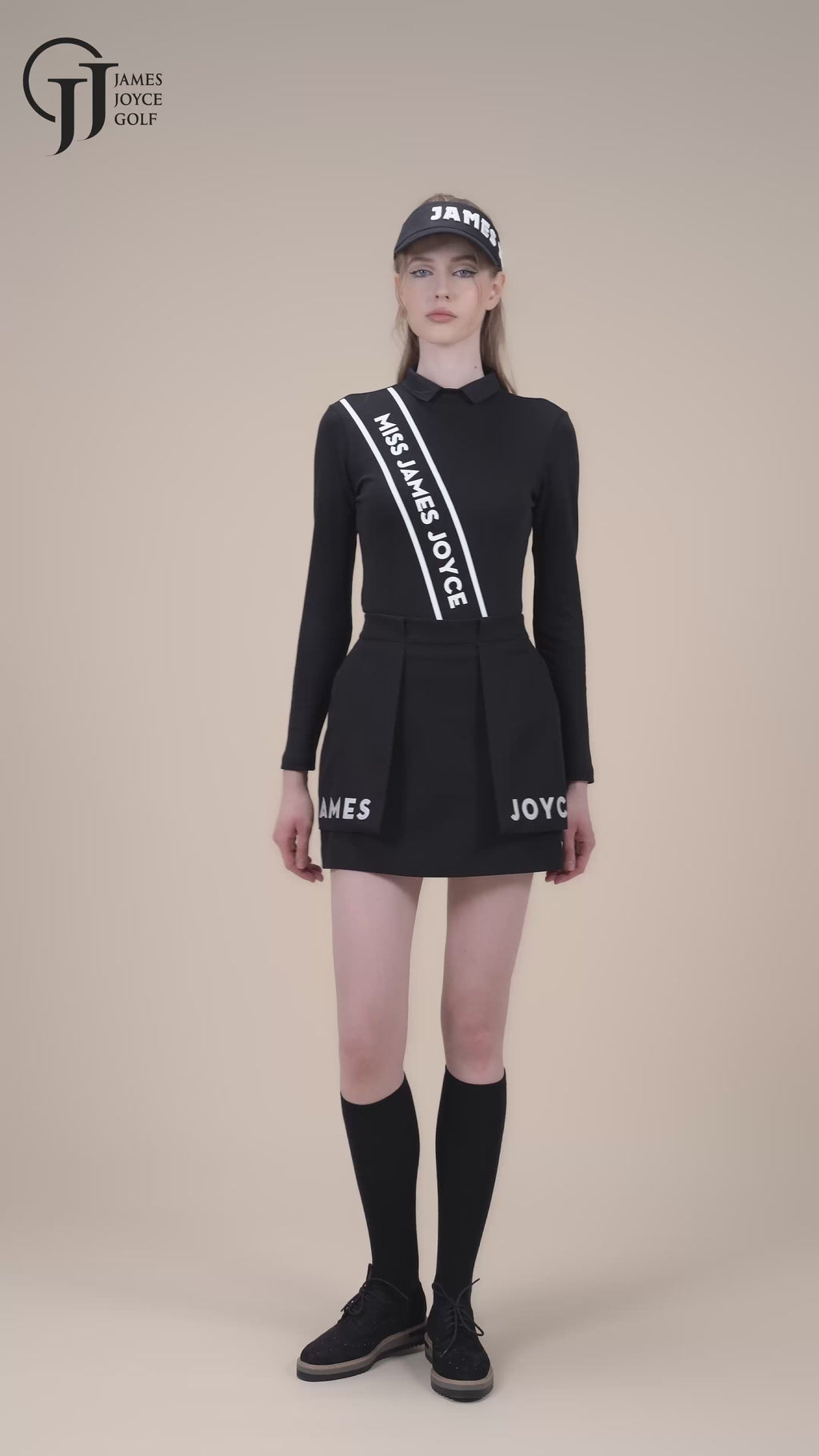 Miss James Joyce' black Skirt