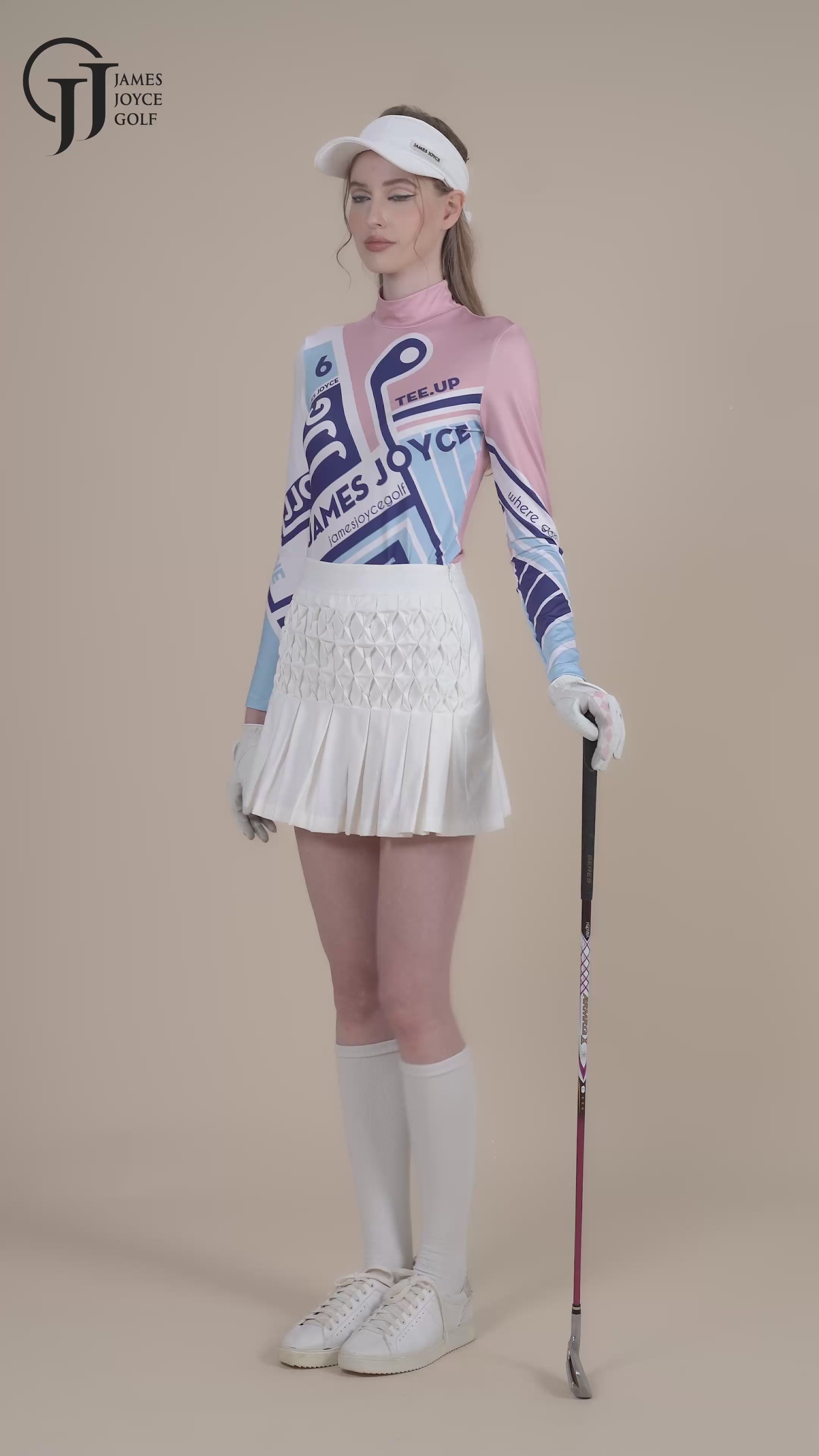 女式粉彩包豪斯衬衫