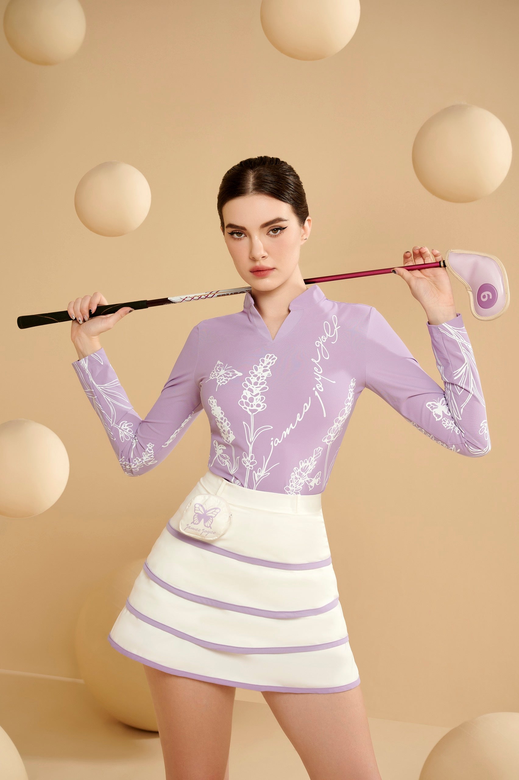 WOMEN VIOLET LAVENDER SHIRT