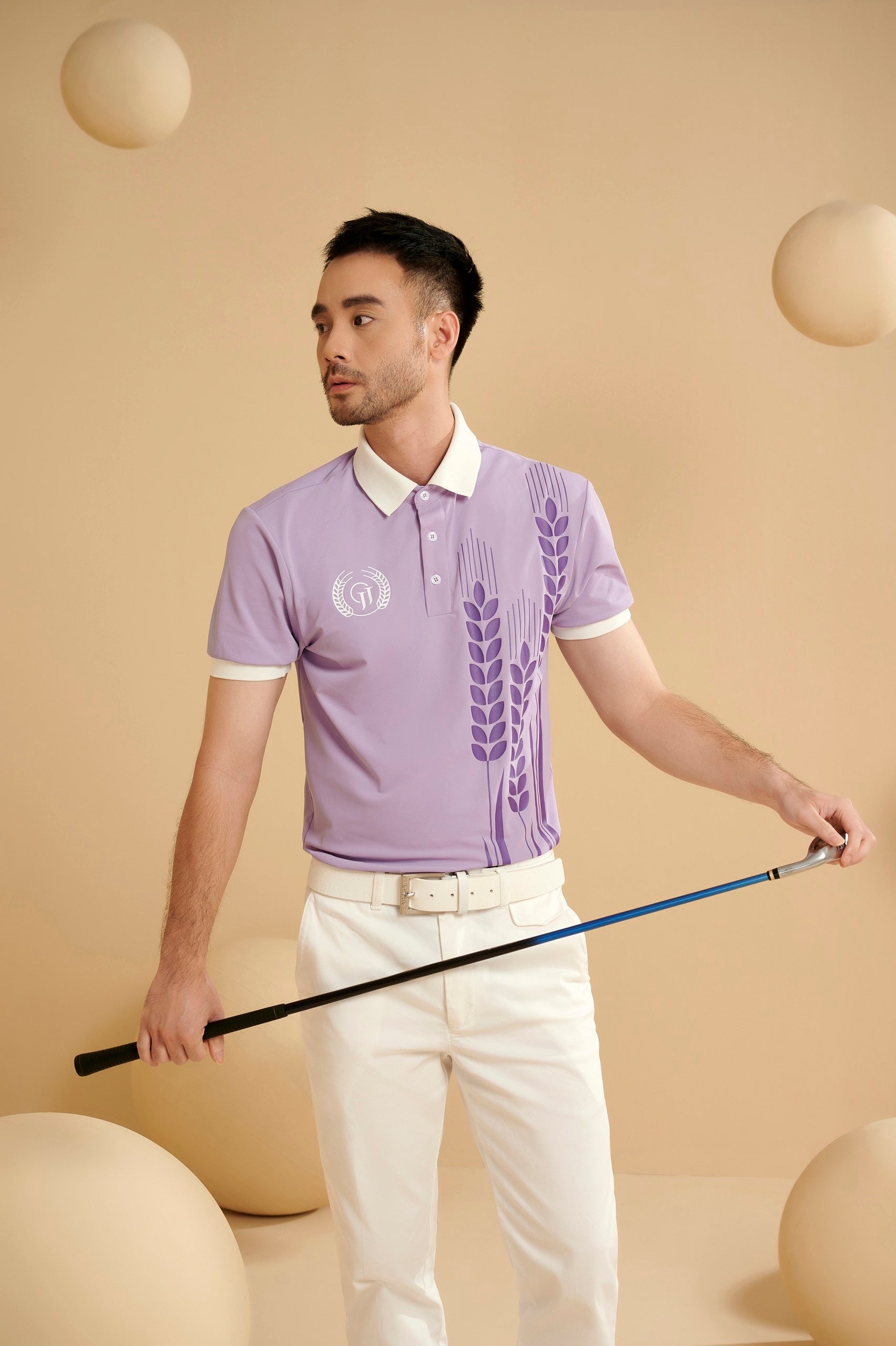 MEN VIOLET BARKEY POLO