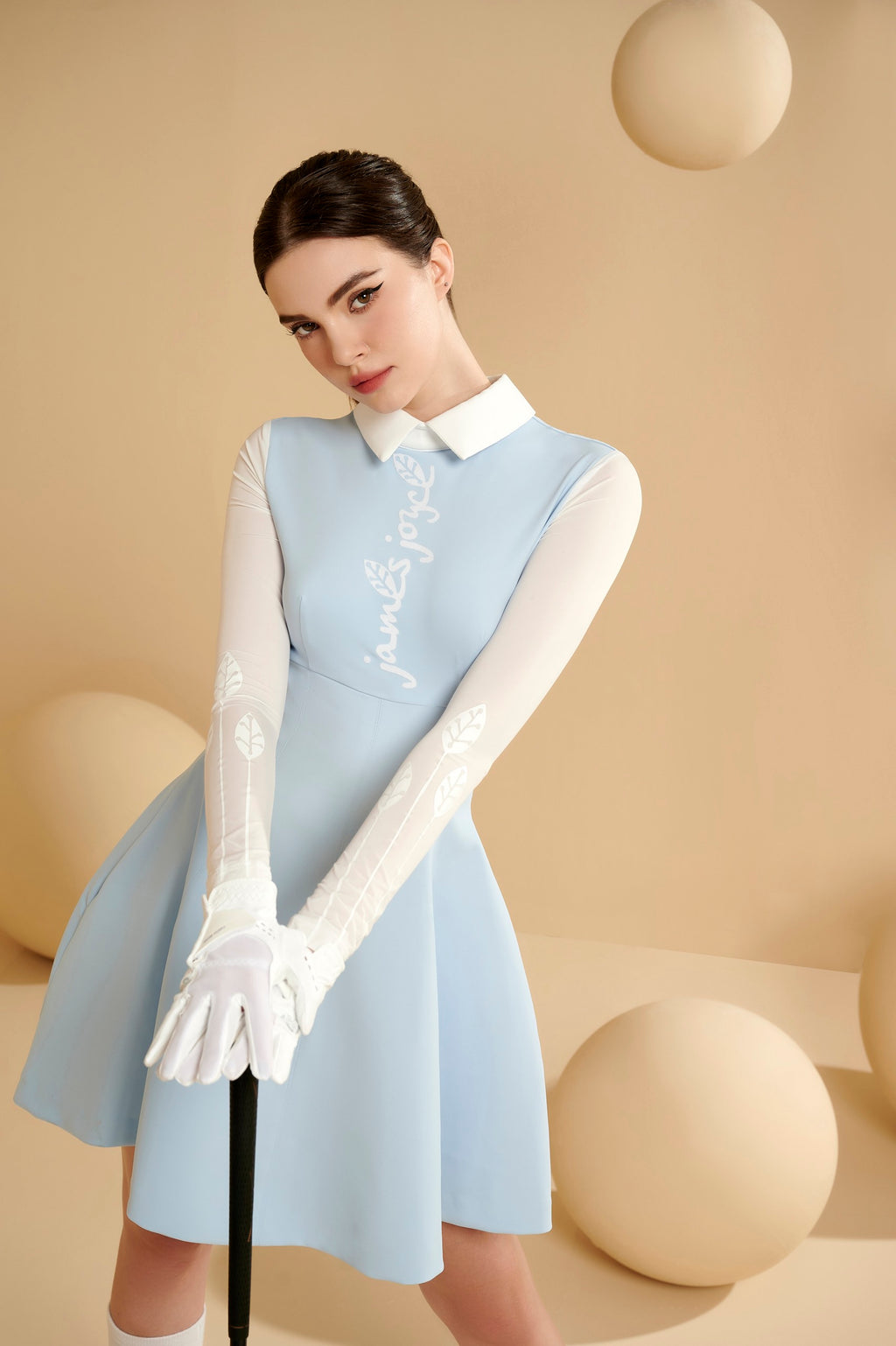 WOMEN DAISY BLUE DRESS