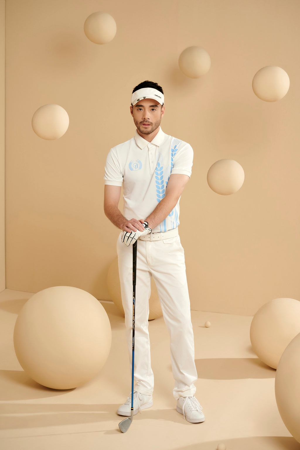 MEN BLUE BARKEY POLO