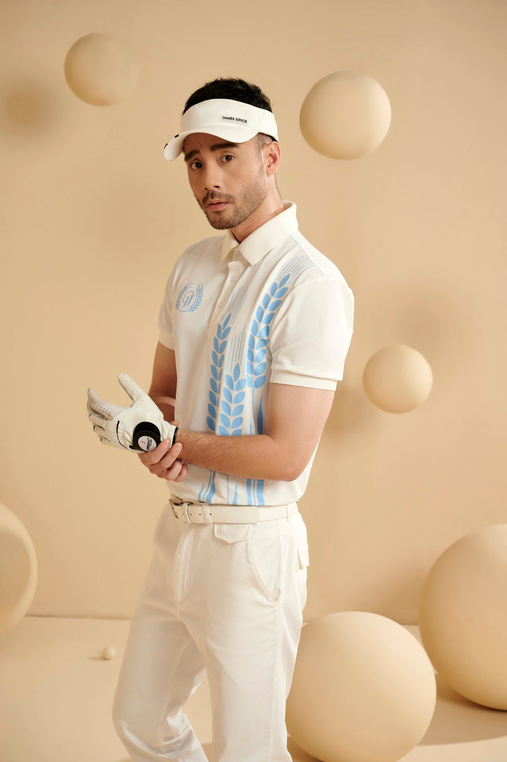 MEN BLUE BARKEY POLO