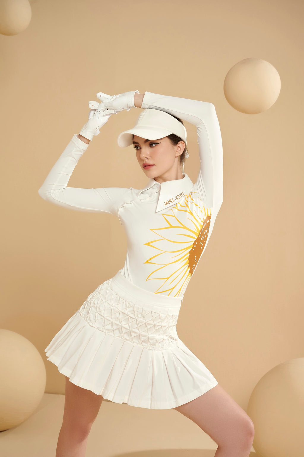 WOMEN SUNFLOWER POLO