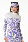 Women PURPLE CAT Shirt