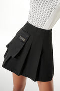 JJG 플리츠 블랙 스커트