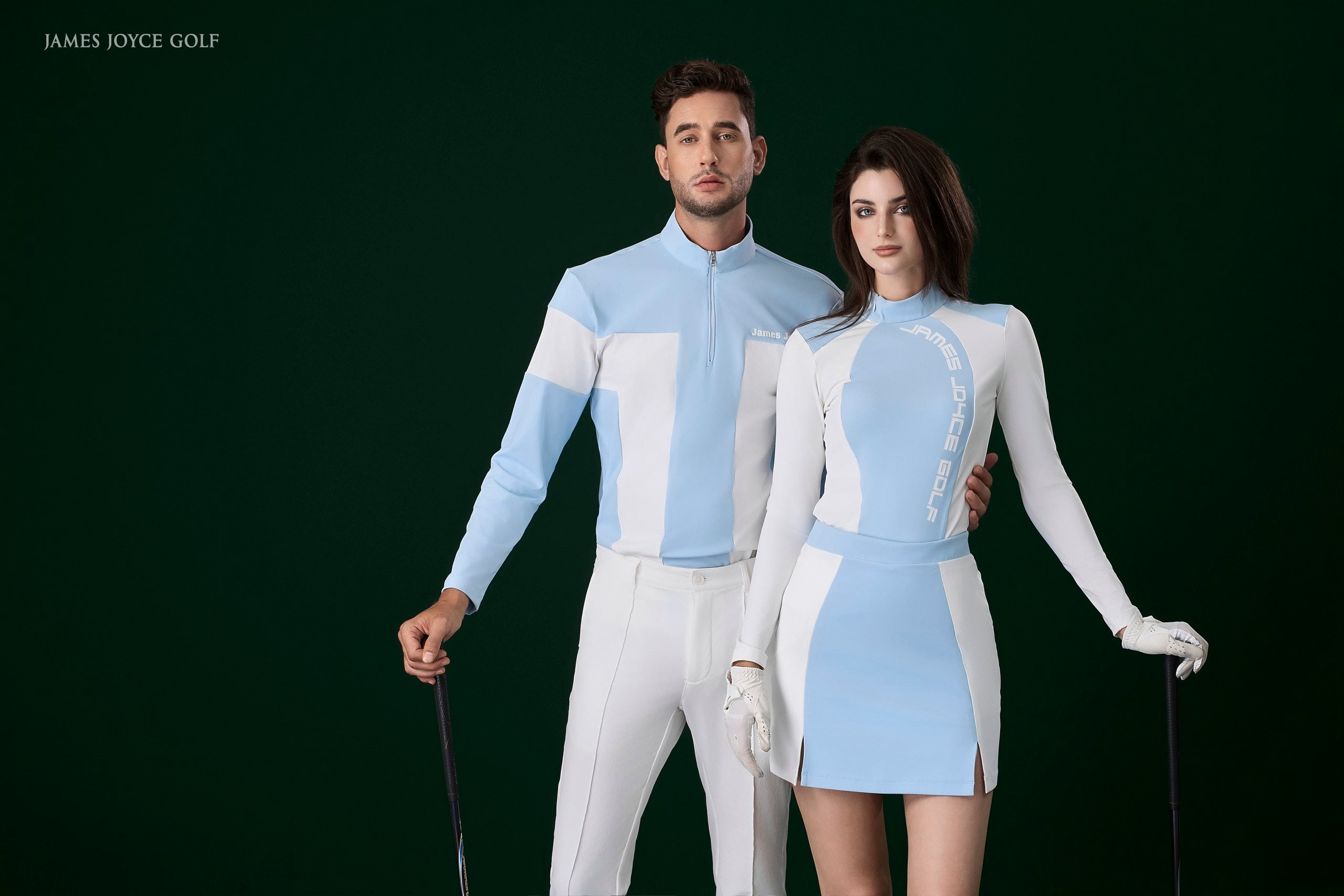 蓝白色男士衬衫