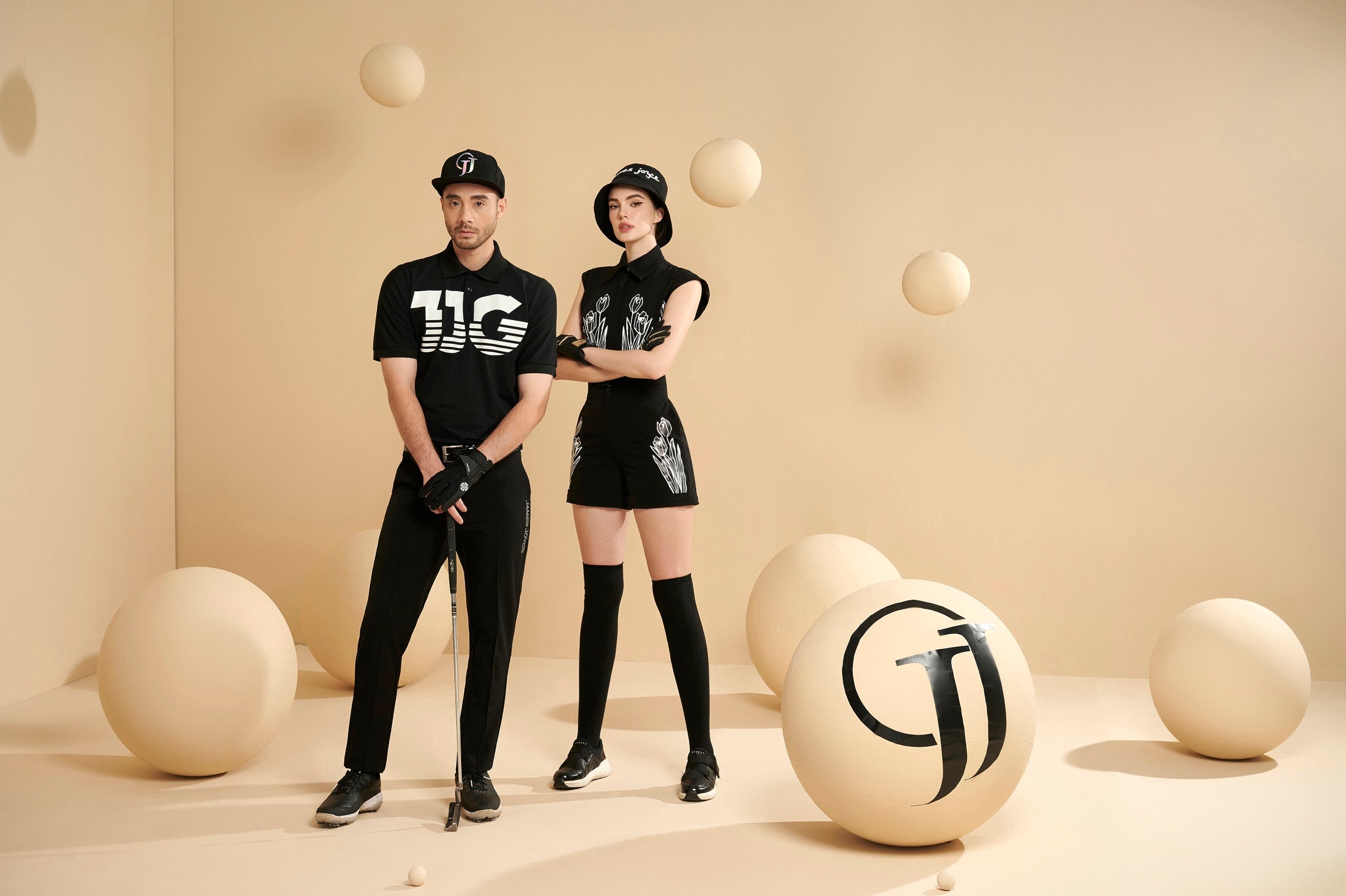 WOMEN TULIP BLACK JUMPSUIT