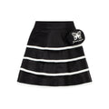 WOMEN BLACK LAVENDER SKIRT