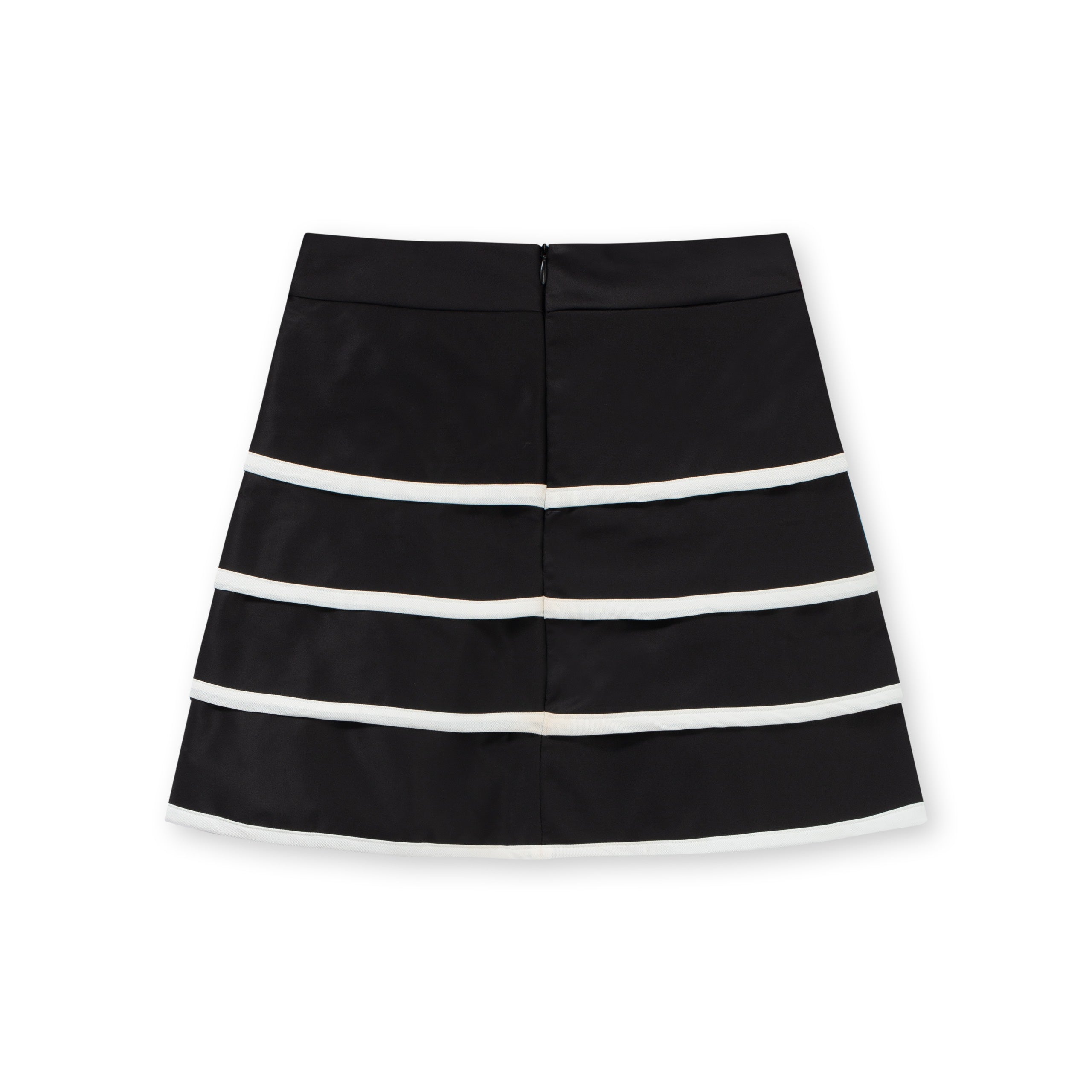 WOMEN BLACK LAVENDER SKIRT