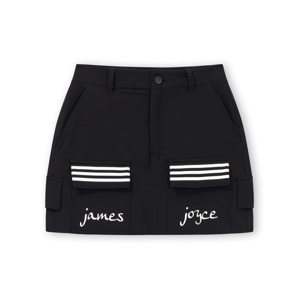 BOW 블랙 스커트