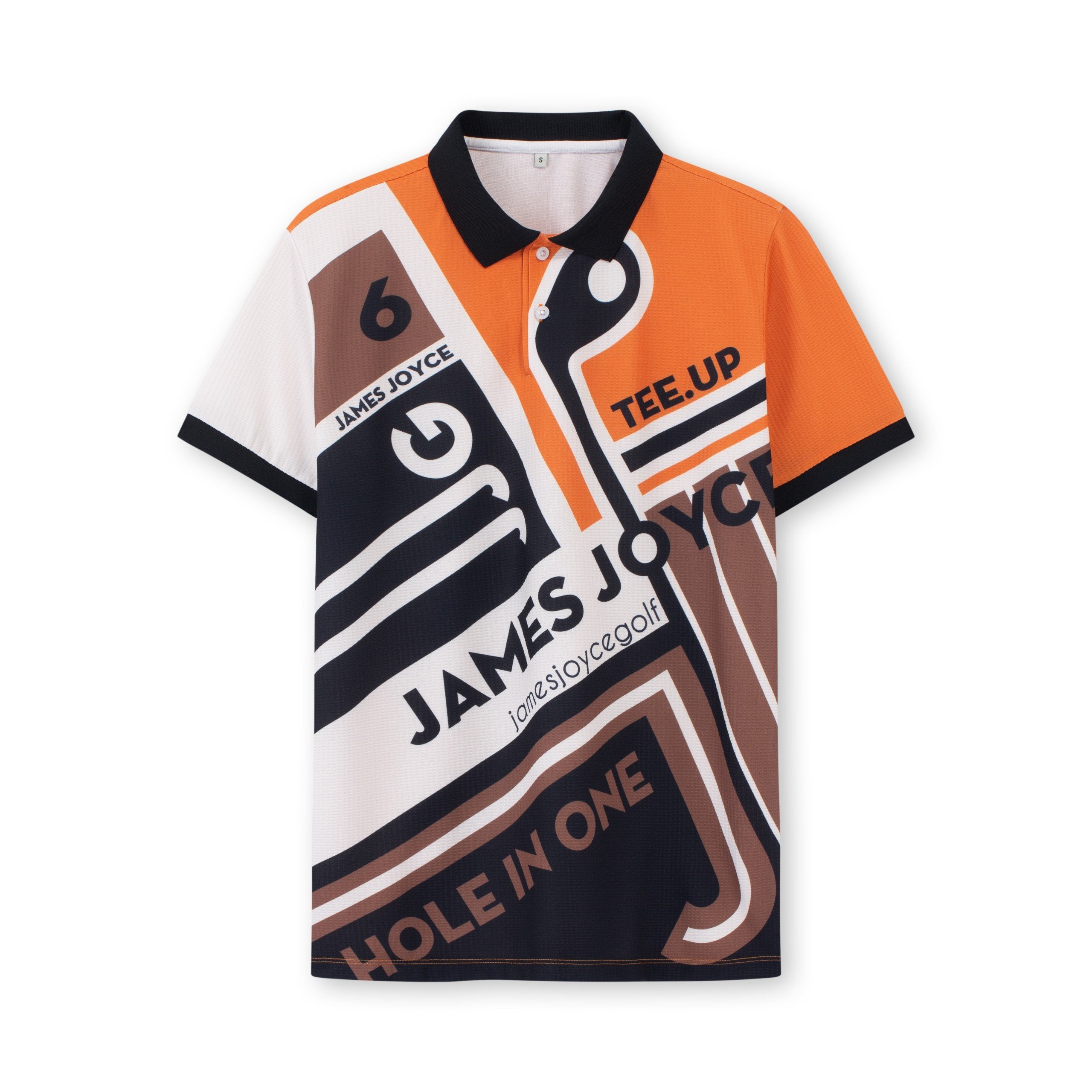 Men Orange Bauhaus Polo