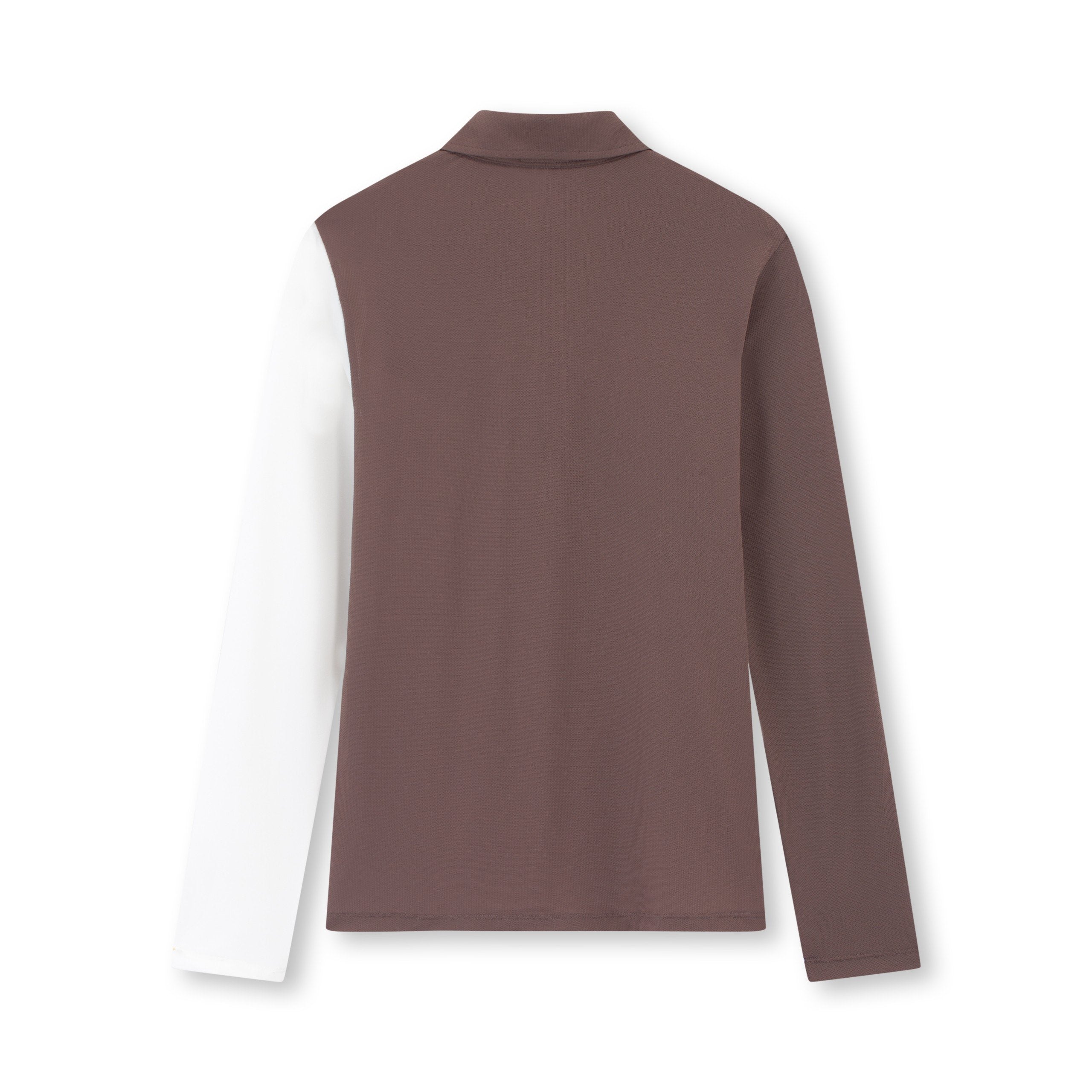 Men Brown & White Shirt