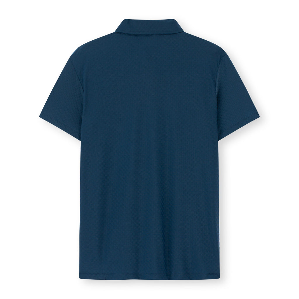 男士绿头鸭 &amp; 白色 Polo 衫