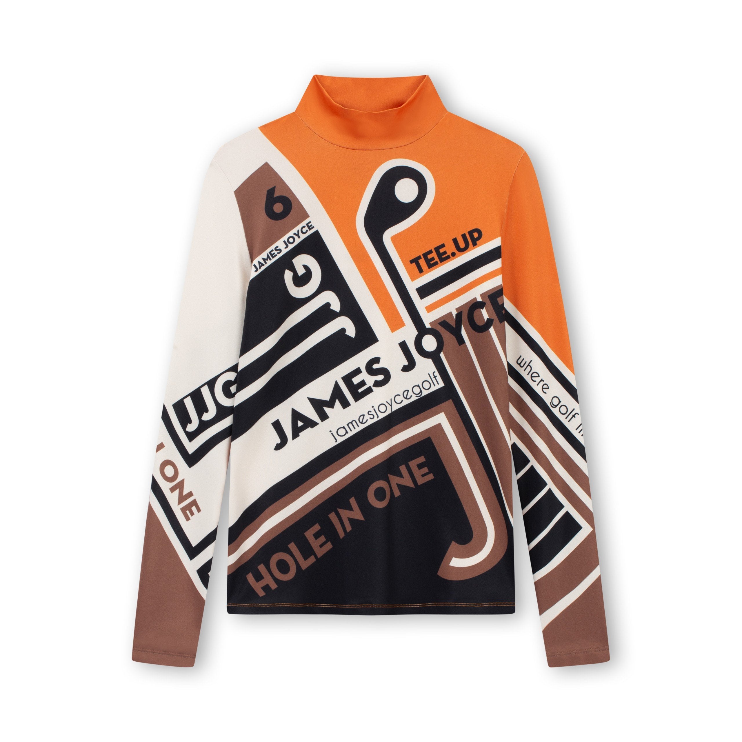 Women Orange Bauhaus Shirt