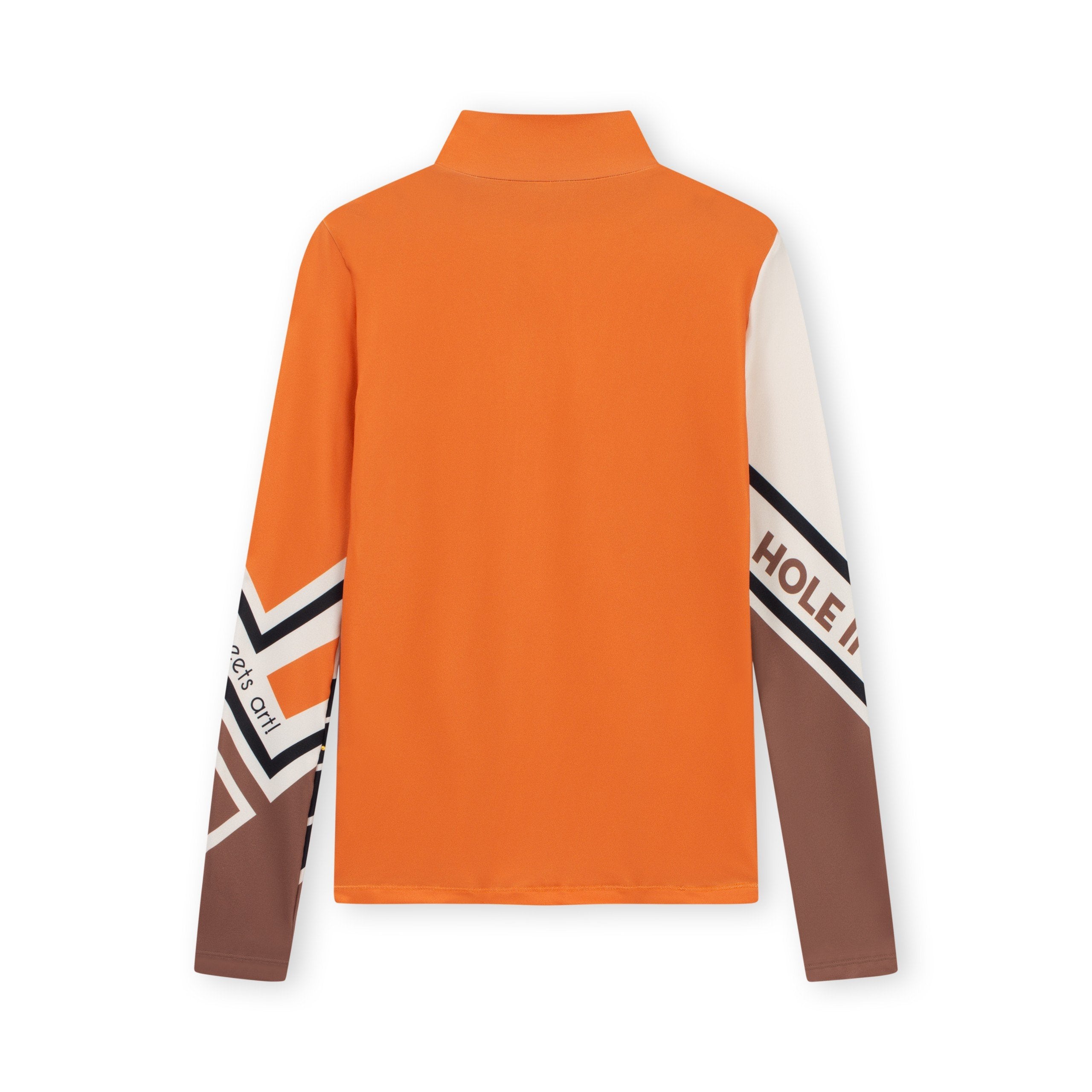 Women Orange Bauhaus Shirt